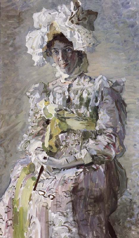 Mikhail Vrubel The portrait of Isabella